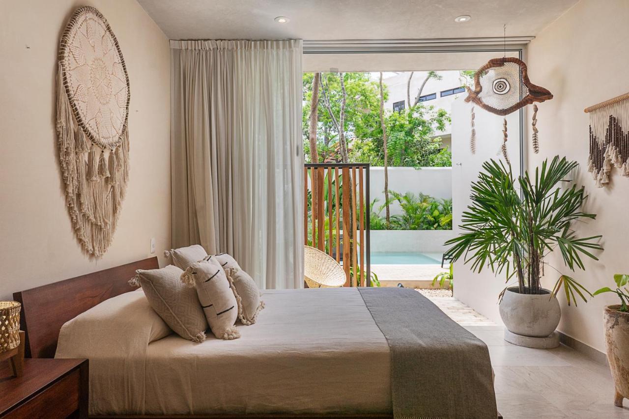 Studio Wterrace, Hammock, And Pool Access Tulum Dış mekan fotoğraf