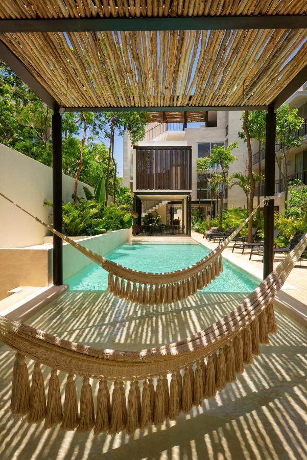 Studio Wterrace, Hammock, And Pool Access Tulum Dış mekan fotoğraf