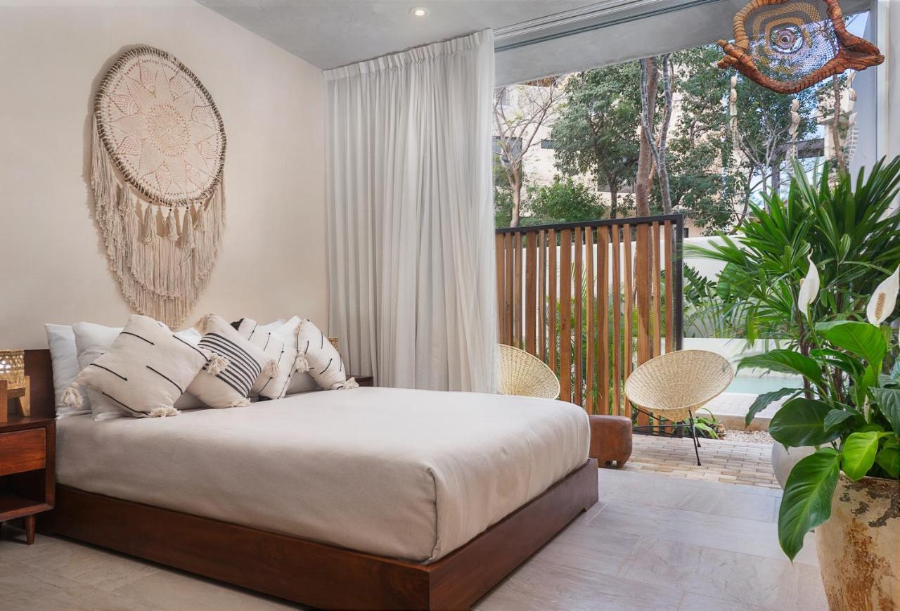 Studio Wterrace, Hammock, And Pool Access Tulum Dış mekan fotoğraf