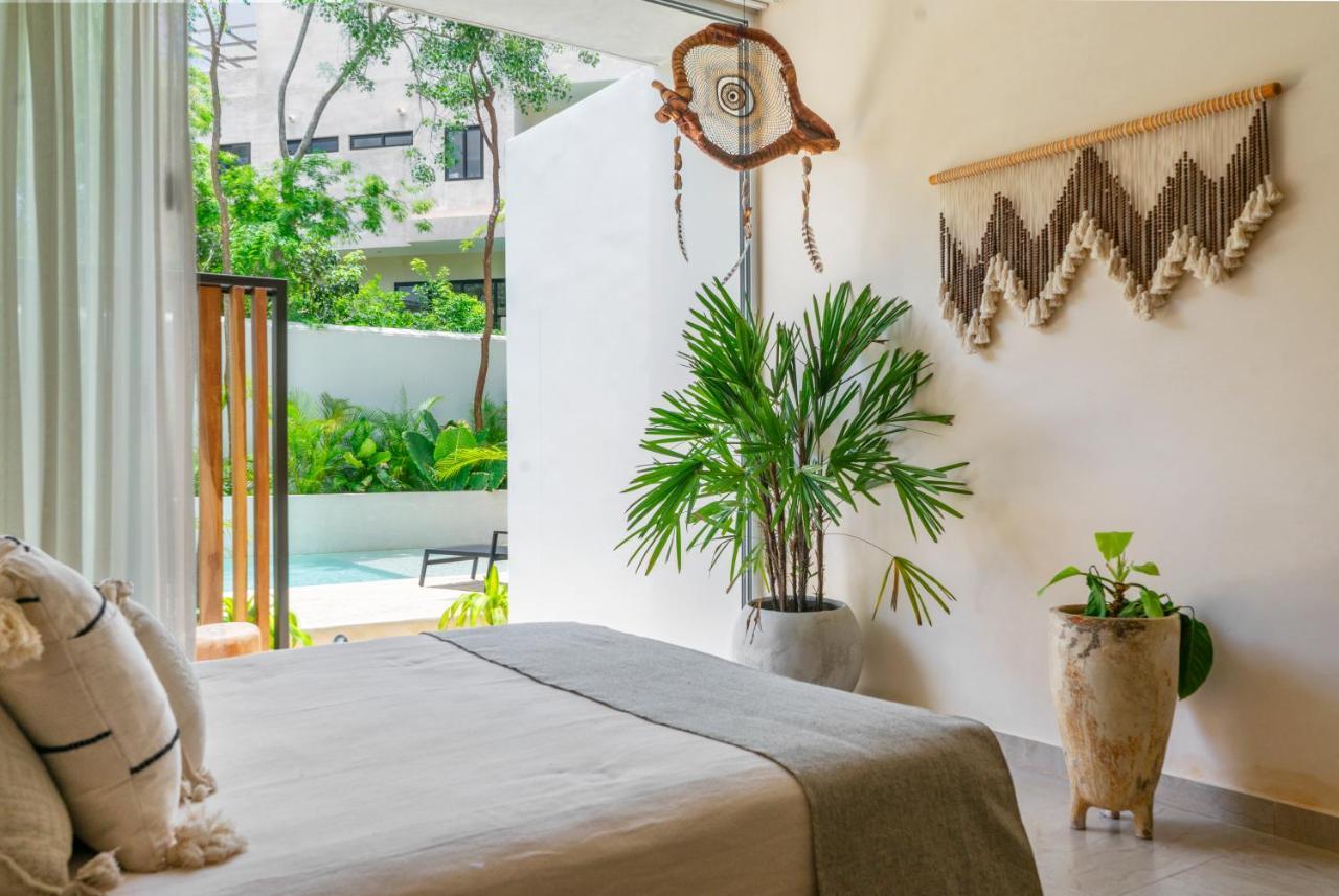 Studio Wterrace, Hammock, And Pool Access Tulum Dış mekan fotoğraf